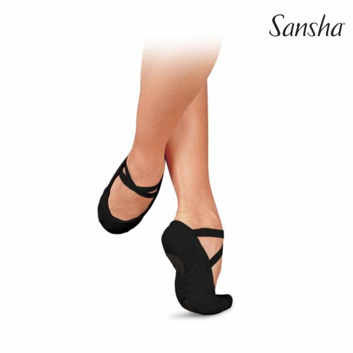 Sansha Pro 1 C Black Ballet Slipper